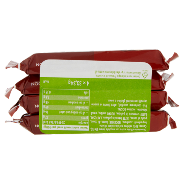 Ritter Sport mini Nocciole Intere 4 x 33,34 g