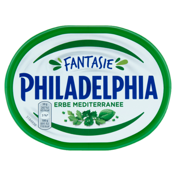 Philadelphia formaggio fresco spalmabile con Erbe Mediterranee - 150 g