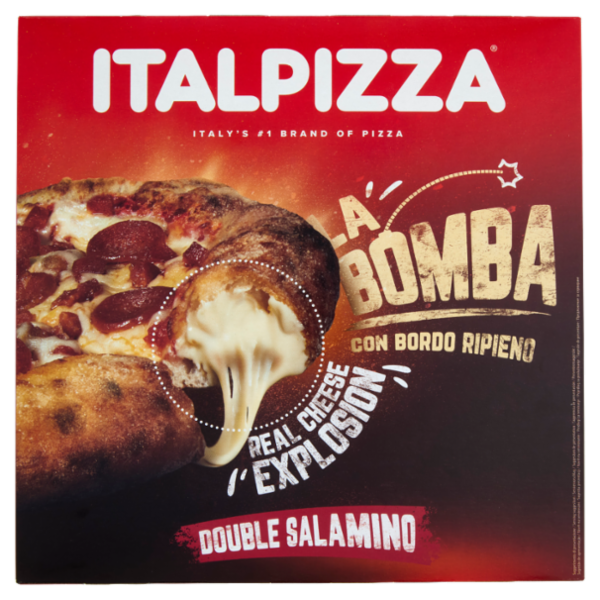 Italpizza la Bomba Double Salamino 465 g