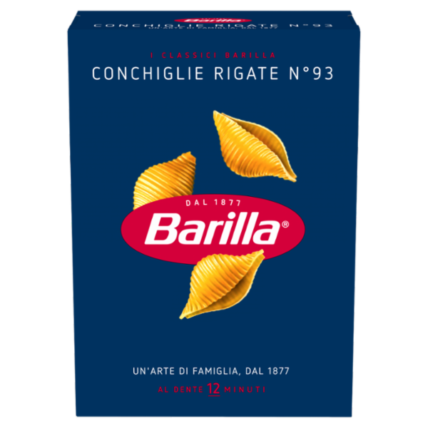 Barilla Pasta Conchiglie Rigate n.93 500g