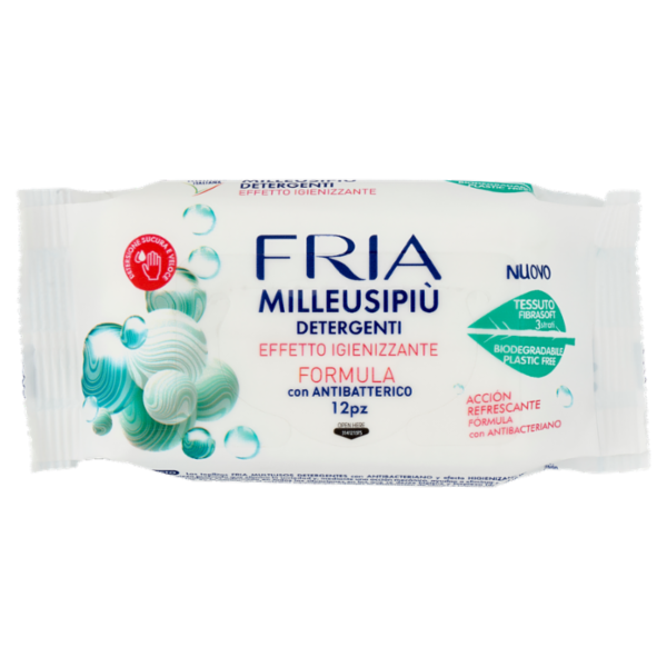 Fria Milleusipiù Detergenti Effetto Igienizzante 12 pz