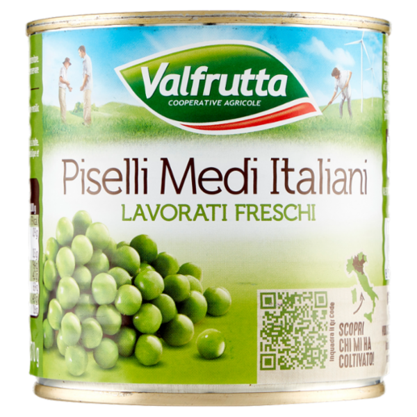 Valfrutta Piselli Medi Italiani 410 g
