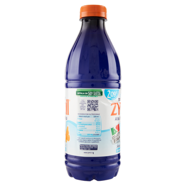 Zymil Alta Digeribilità Senza Lattosio Buono Digeribile 100% Latte d'Italia 1000 ml