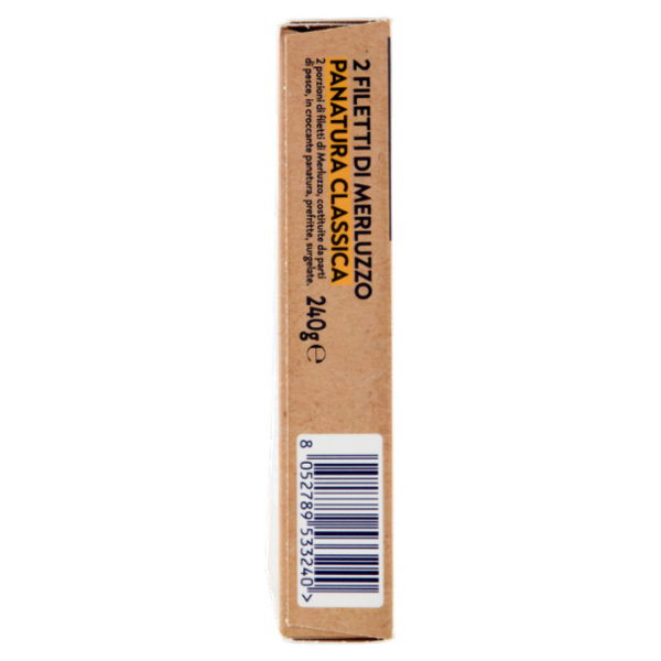 FRoSTA i Croccanti 2 Filetti di Merluzzo Panatura Classica 240 g