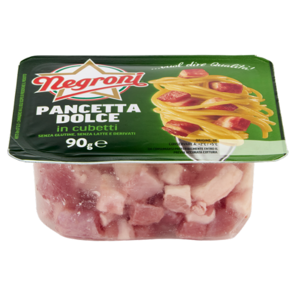 Negroni Pancetta Dolce in cubetti 90 g