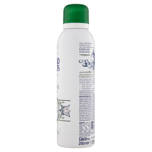 Neutro Roberts Essenze Italiane Dolomiti Olio Essenziale di Magnolia e Muschio Bianco 200 ml