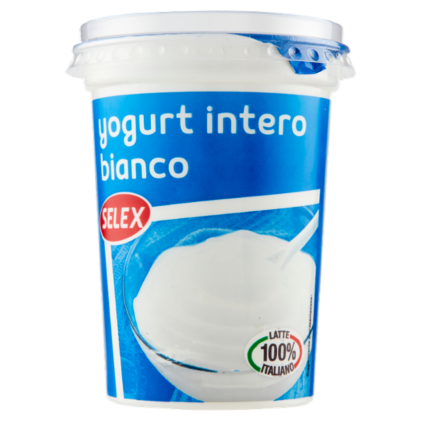 Selex Yogurt Intero Bianco 500 g