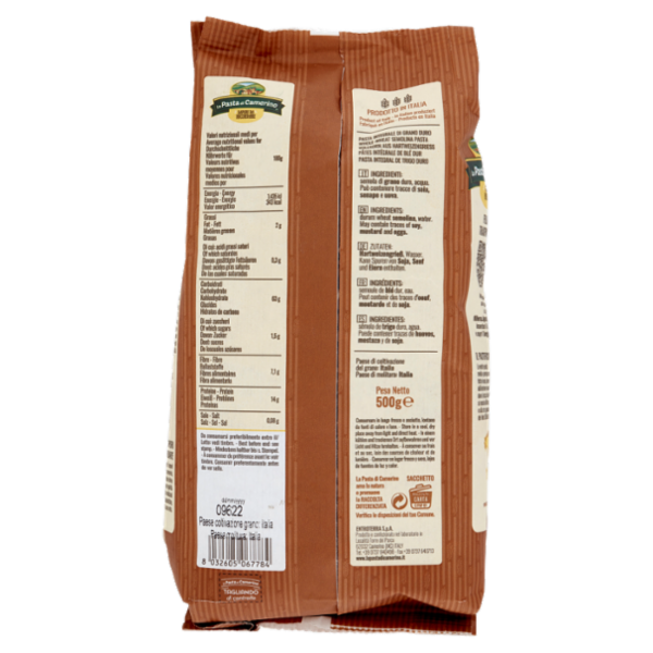 La Pasta di Camerino Fusilli Integrali 500 g