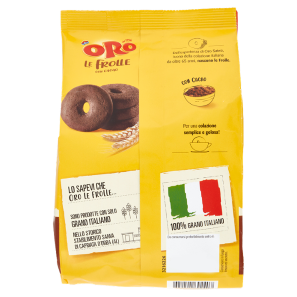 Oro Saiwa Le Frolle Cacao 300 g