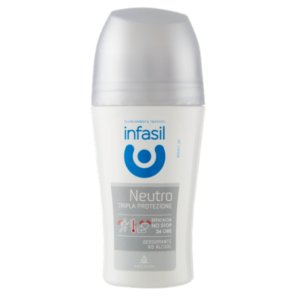 infasil Deodorante roll-on Neutro Tripla Protezione 50 ml