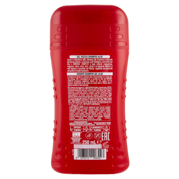 Intesa Pour Homme Gel Doccia Shampoo Tonificante Aloe 250 mL