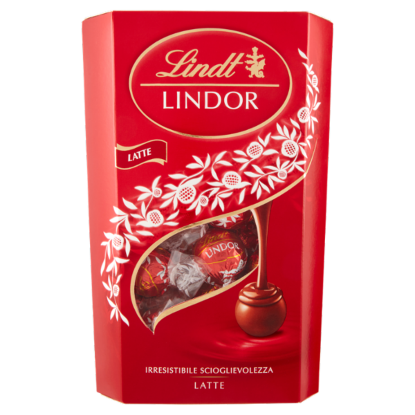 Lindt Cioccolatini Lindor Cioccolato al latte Scatola 337 g