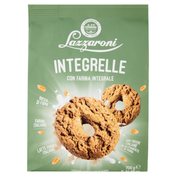 Lazzaroni Integrelle con Farina Integrale 700 g