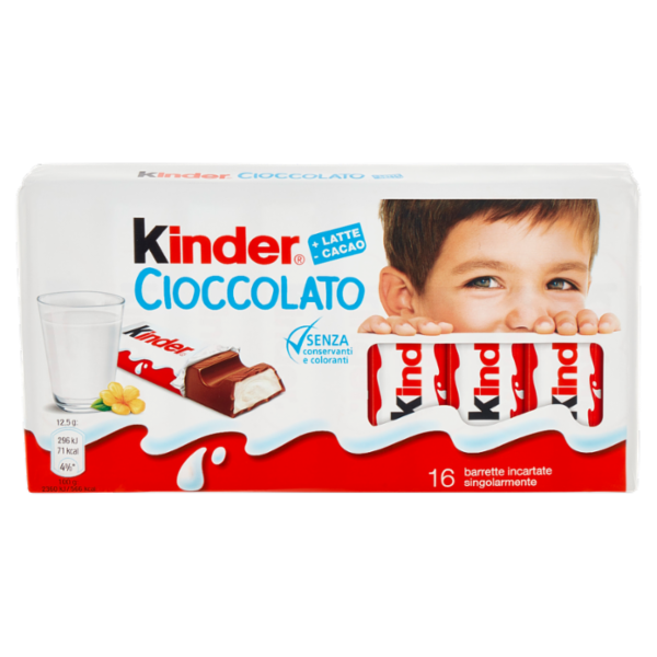 Kinder Cioccolato 16 x 12,5 g