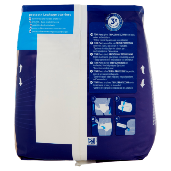 Tena Pants protect+ Plus Night M 12 pz