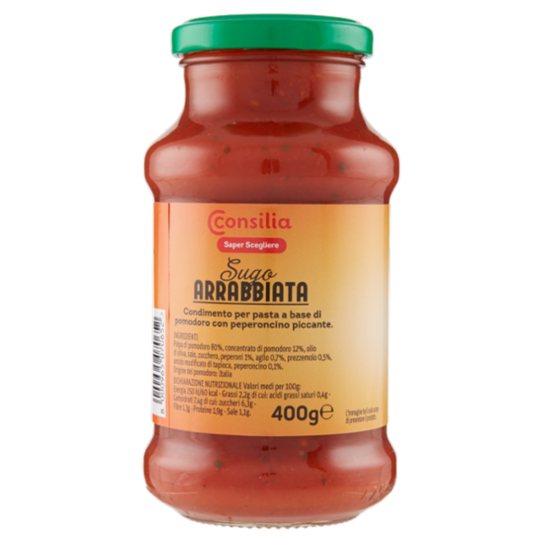 Consilia Saper Scegliere Sugo all'Arrabbiata 400 g