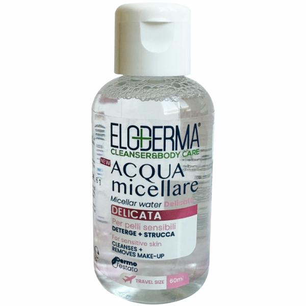 Eloderma Delicata Acqua Micellare Per Pelli Sensibili Travel Size 60 Ml
