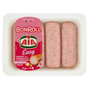 Aia BonRoll Easy Ripieno Con Prosciutto e Formaggio 0,300 Kg
