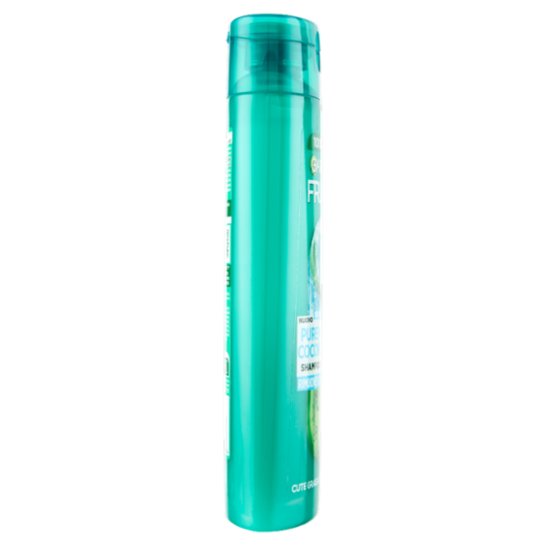 Garnier Fructis Shampoo Pure Non-Stop Coconut water, shampoo purificante, 250 ml