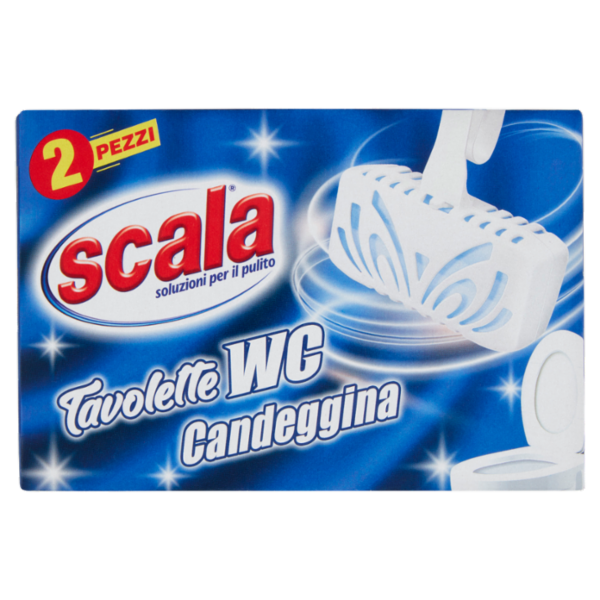scala Tavolette WC Candeggina 2 x 40 g