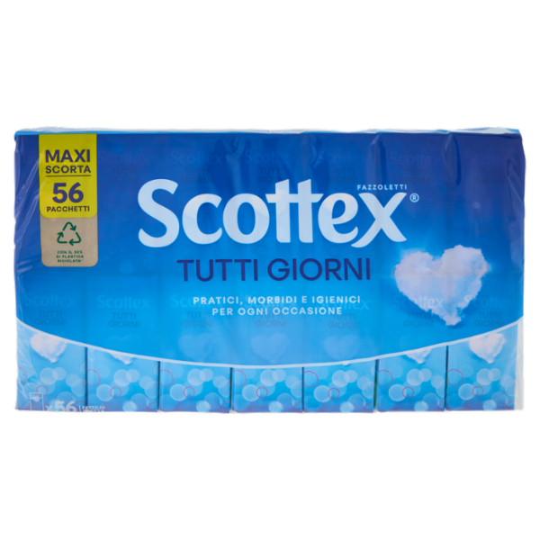 Scottex Tutti Giorni Fazzoletti 56 pz