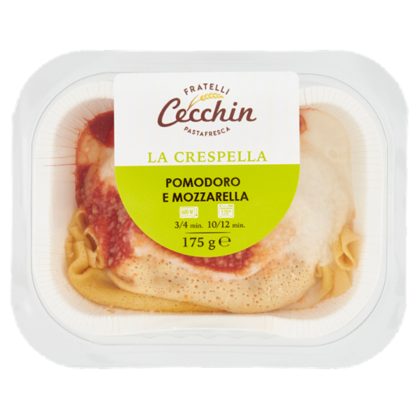 Cecchin la Crespella Pomodoro e Mozzarella 175 g