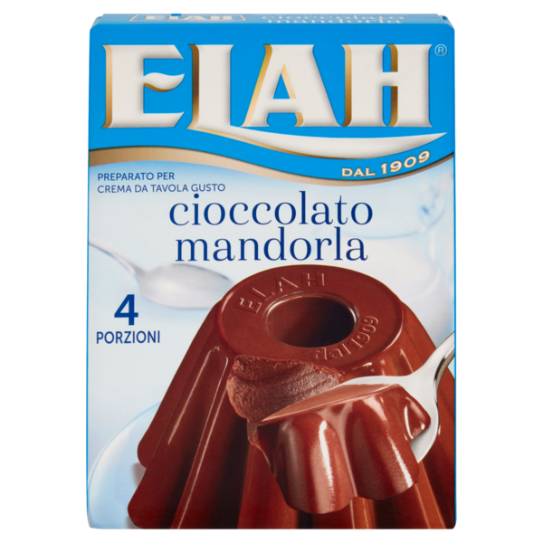 Elah Preparato per Crema da Tavola Gusto cioccolato mandorla 80 g