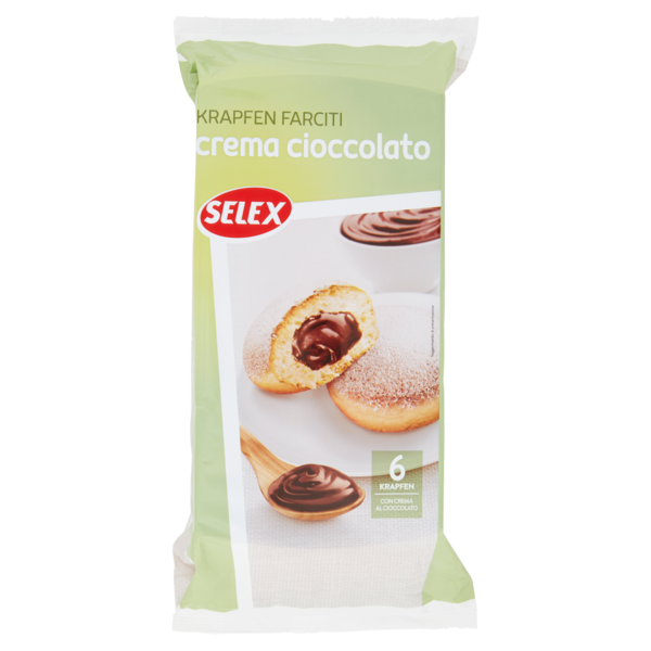 Selex Krapfen con Crema al Cacao 6x42 g