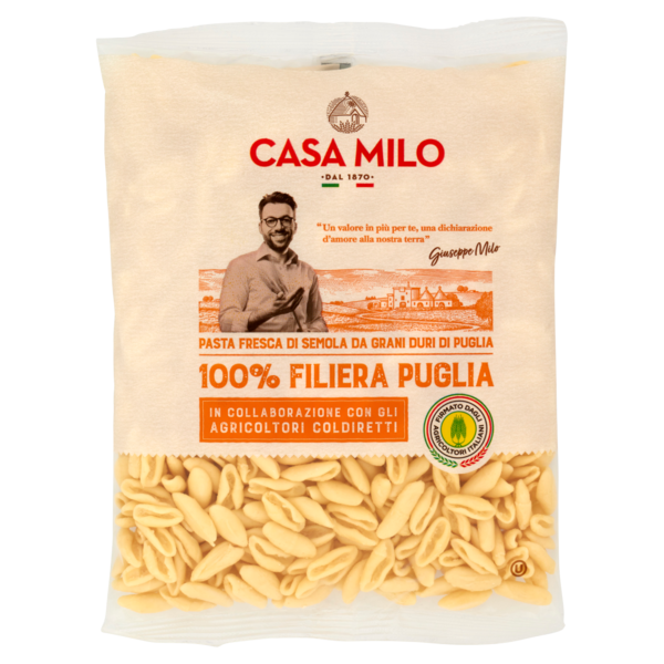 Casa Milo 100% Filiera Puglia Cavatelli 500 g