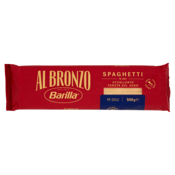 Barilla Al Bronzo Pasta Spaghetti 500g