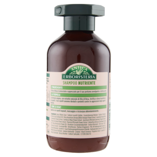 Antica Erboristeria Shampoo Nutriente al profumo di Rosa 250 ml