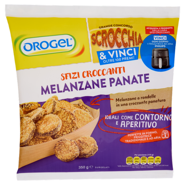 Orogel Sfizi Croccanti Melanzane Panate Surgelati 350 g