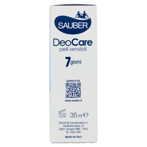 Sauber DeoCare pelli sensibili Crema deodorante 35 ml