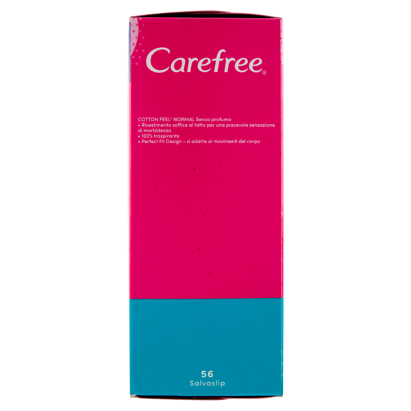 Carefree Cotton Feel* Normal Senza Profumo Salvaslip 56 pz