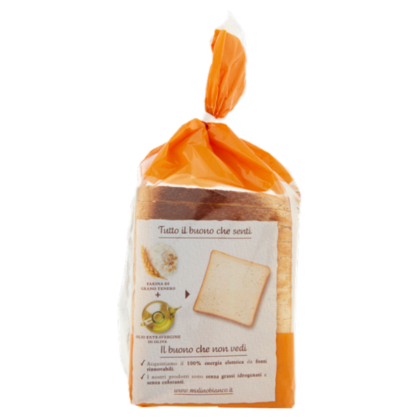 Mulino Bianco Gran Sandwich Pane Bianco Ideale per Panini 500g