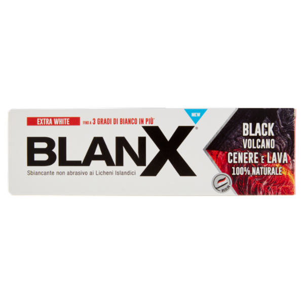 Blanx Black Volcano Cenere e Lava 100% Naturale 75 ml