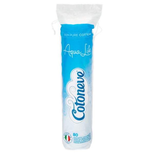Cotoneve Aqua Life Dischetti Levatrucco 80 pz