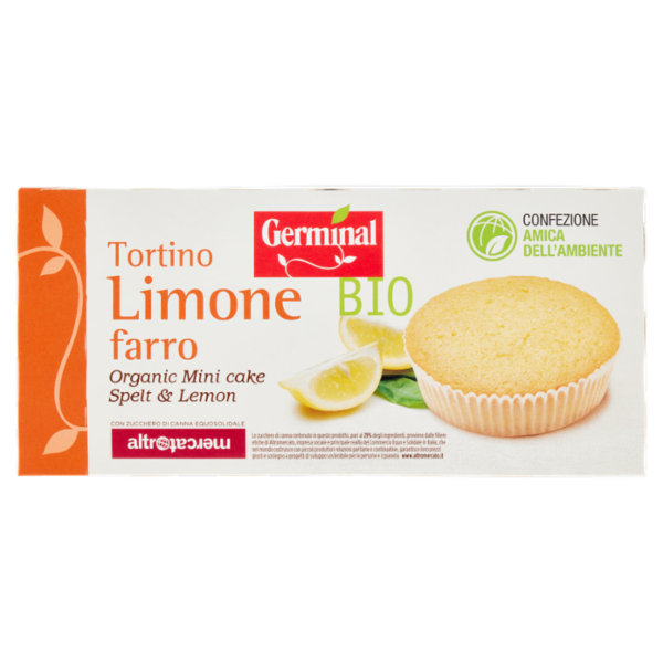 Germinal Bio Tortino Limone farro 4 x 45 g