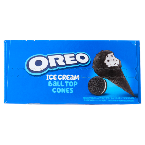OREO Ice Cream Ball Top Cones 4x66g