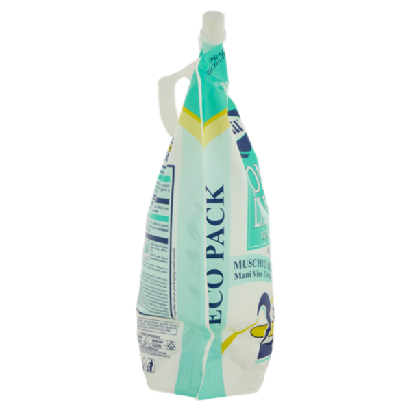 milmil Sapone Liquido Muschio Bianco Ricarica Universale Ecologica 2 Litri