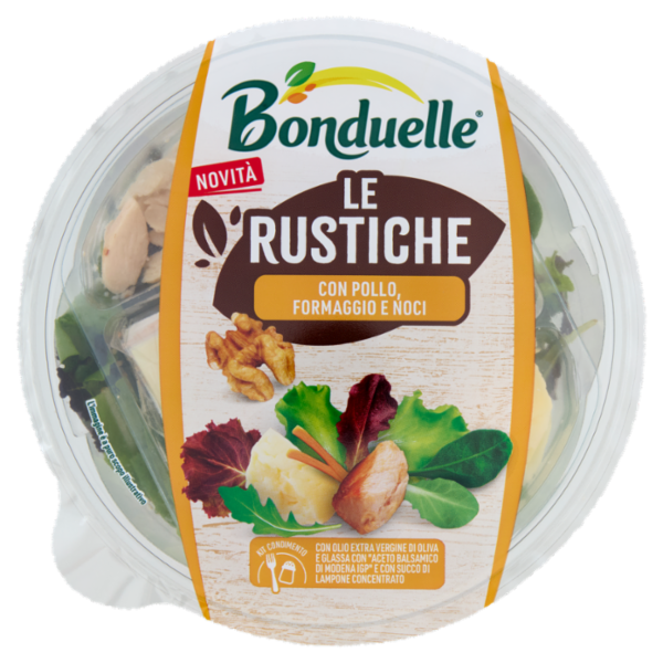 Bonduelle Le Rustiche con Pollo, Formaggio e Noci 140 g