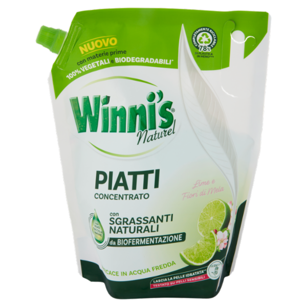 Winni's Naturel Patti Concentrato Lime e Fiori di Mela pouch 900 ml