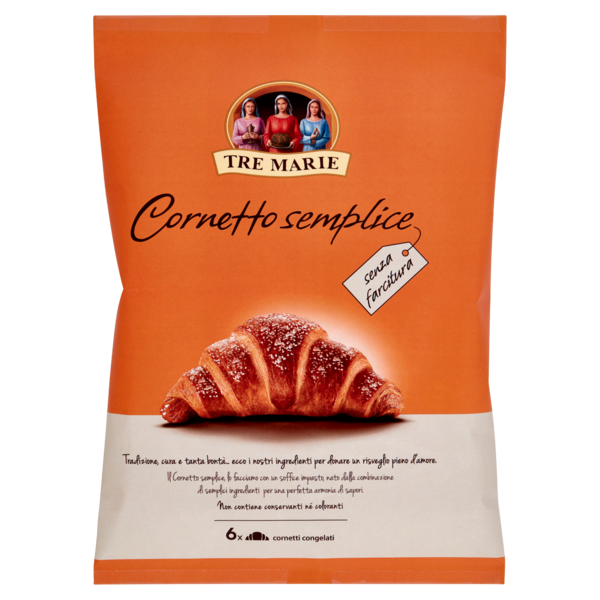 Tre Marie Cornetto semplice 6 x 55 g
