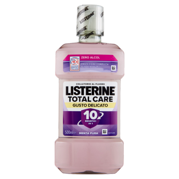Listerine Total Care Gusto Delicato Zero Alcol 500 ml