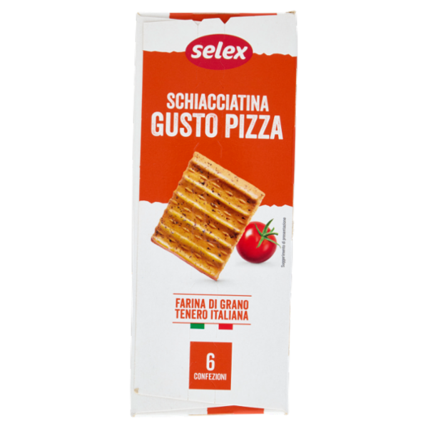 Selex Schiacciatina Gusto Pizza 6 Porzioni da 37,5 g
