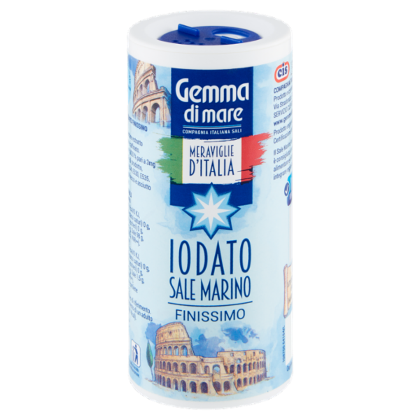 Gemma Di Mare Sale Marino Iodato Finissimo 125 G