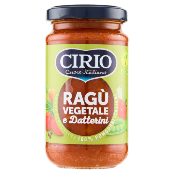 Cirio Ragù Vegetale e Datterini 190 g