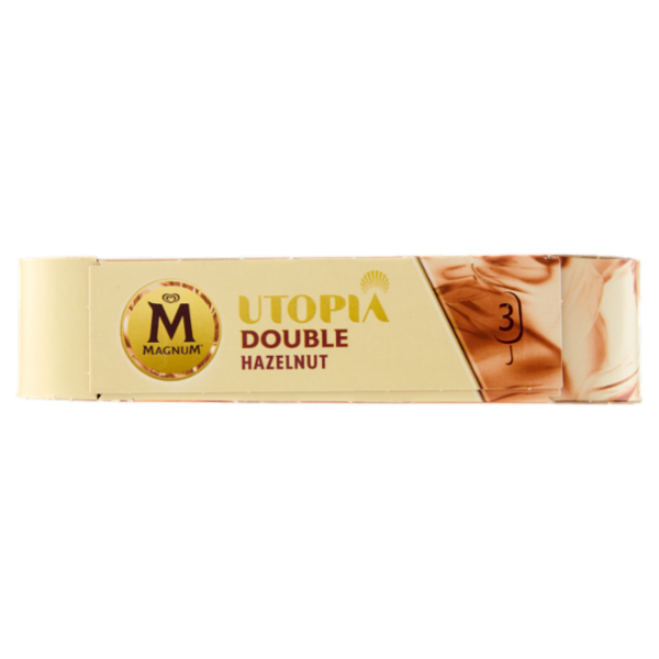 Magnum Utopia Double Hazelnut Nocciola 3 Gelati 211,5 g