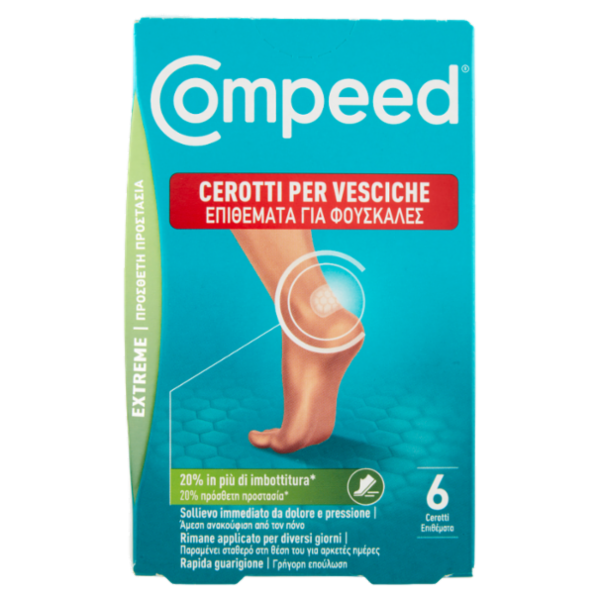 Compeed Cerotti per Vesciche Extreme 6 pz