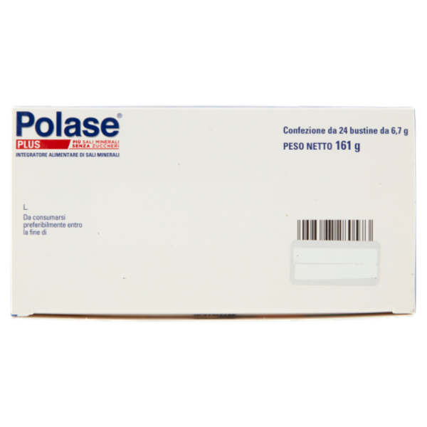 Polase plus integratore sali minerali con più magnesio, potassio gusto arancia-mandarino 24 bst 161g
